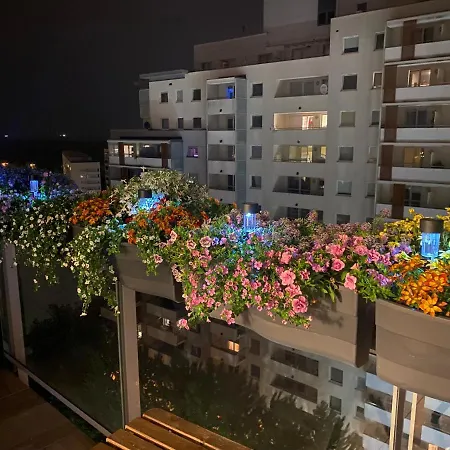 Przytulny Apartament Z Widokiem Na Morze -12 Pietro 아파트 *