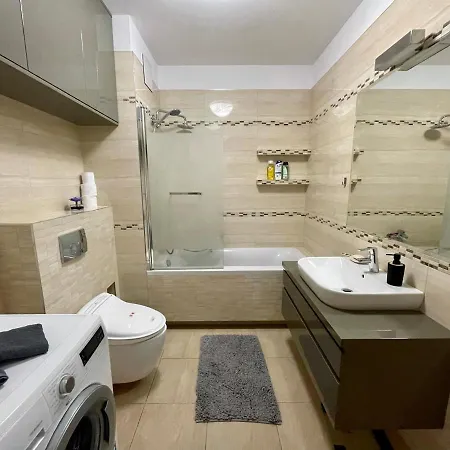 Przytulny Apartament Z Widokiem Na Morze -12 Pietro 아파트 *